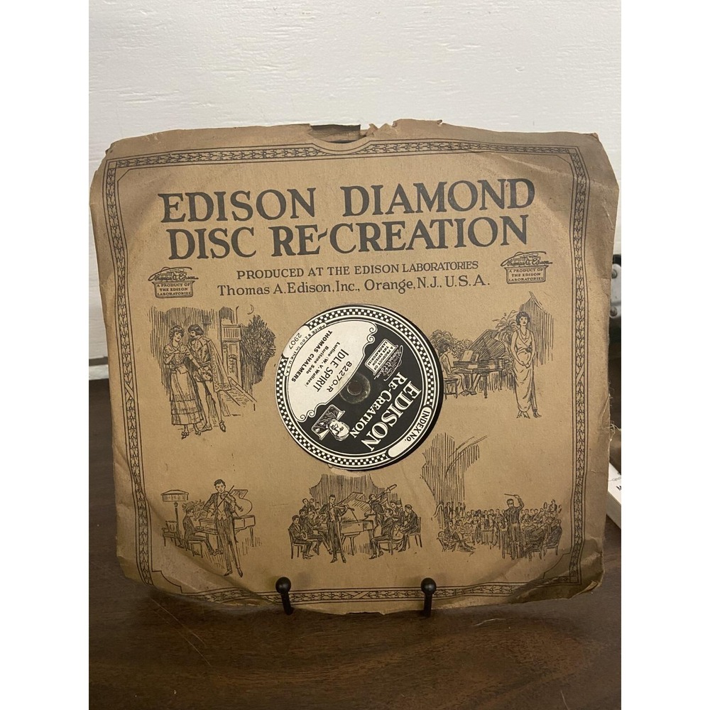 Edison Disc Vinyl Record 82270 ORIGINAL SLEEVE